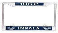 License Plate Frame,Impala,62