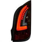 Set LED Achterlichten passend voor Volkswagen Up! & Skoda Citigo 2011- - Zwart/Rookgrijs/Goud