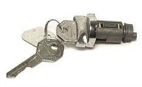 tändningslås, nyckeldel med två nycklar