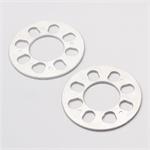 wheelspacers, 4 bult, 6mm