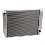 Radiator, Universal, Aluminum, Dual Row, Crossflow, 27.375 in. Wide, 19.625 in. High, 2.25 in. Thick, Each