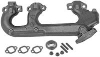 Exhaust Manifold Kit, Cast Iron, Gaskets, Hardware, Chevy, GMC, 4.3L, V6, Driver Side, Each