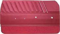 1968 IMPALA SS 2 DOOR COUPE OR CONVERTIBLE RED NON-ASSEMBLED FRONT DOOR PANELS