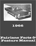 bok "Facts & Features Manual", 1966 Fairlane