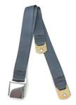 Seat Belt, Aircraft Latch Style, Front, Blue