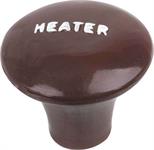 Water Heater Switch Knob - Red Brown