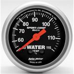 Water temperature, 52.4mm, 50-115 °C, mechanical