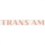 Rear Spoiler Decal, "Trans Am", orange