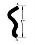 Curved Radiator Hose