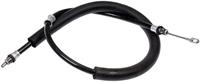 parking brake cable, 128,19 cm, rear right