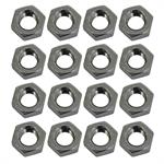 Nuts, Hex Head, Stainless Steel, Natural, 8mm x 1.25 Thread