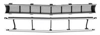 1968 Plymouth Sport Satellite, GTX Grill Set (without H/L bezels)