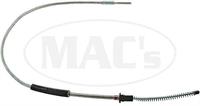 Rear Emergency Brake Cable, Right Or Left, 45-3/8"