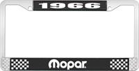 1966 MOPAR LICENSE PLATE FRAME - BLACK