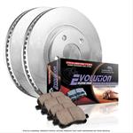 Brake Rotors/Pads, Solid Surface Rotors, Ceramic Pads, Rear