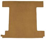 bagagematta med 1st bensintank - Back Panel - Loop Carpet Kit - Medium Saddle