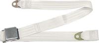 Seat Belt, Universal Aviator Style, 60", White