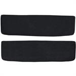 1955-59 Chevrolet/GMC Truck	 Carpet Door Panel Inserts	 w/o Cardboard Backing	 2-Piece	 Loop	 Midnight Blue