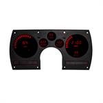 LED Digital Replacement Gauge Panel (82-90Camaro)  Direct Replacement Gauge Cluster, LED Color: Red