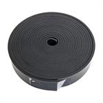 Fuel Cell/Tank Mounting Strap Liner, Isolator, Rubber, 12-1/2 ft. Long, 1/8 in. Thick, 1 in. Wide, Each