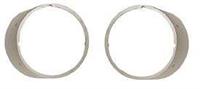 69 Headlamp Bezel-w/o Chrome,