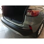 Black Stainless Steel Rear bumper protector suitable for Ford Kuga III Titanium/Trend/Cool+Connect/Hybrid 2019- excl. ST-Line 'Ribs'