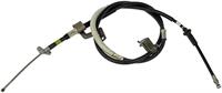 parking brake cable, 245,01 cm, rear right