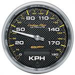 Speedometer 86mm 0-190kmh Carbon Fiber Electronic