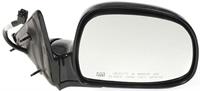 Side View Mirror, ABS, Black, Electric, Chevy, GMC, Passenger Side