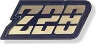 emblem"Z28" guld dörr