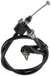 parking brake cable, 130,89 cm, rear right