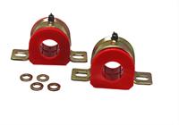 Bushings, Front/Rear Sway Bar, Polyurethane, Red, 1 3/16 in./30mm Diameter, Universal