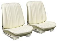Seat Upholstery, 1969 Chevelle, 4dr Front Solid Bench PUI
