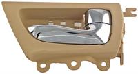 interior door handle chrome lever front left beige housing