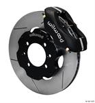 Disc Brakes, Forged Dynalite Big Brake, Front, Slotted Surface Rotors, 4-piston Black Calipers