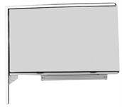 1955-57 2-Door Hardtop/Convertible Door Glass Assembly LH Grey Custom Tint
