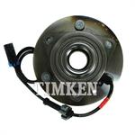 Wheel Hub and Bearing Assembly, Front,