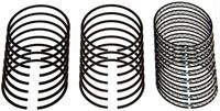 Piston Rings, Moly, 4.400 in. Bore, 5/64 in., 5/64 in., 3/16 in. Thickness, 8-Cylinder, Set