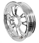 Wheel, V-Series, Aluminum, Polished, 15" x 3.5", 5 x 4.75" Bolt Circle, 1.750" Back Space