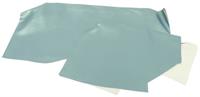 1965 IMPALA CONVERTIBLE LIGHT BLUE REAR ARM REST / WELL COVERS