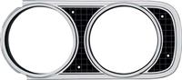 Headlamp Bezel	 LH Drivers Side