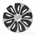 Set wheel covers Platin 13-inch silver/black