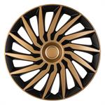 Set wheel covers Kendo 15-inch black/gold