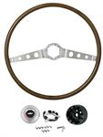 Steering Wheel Kit, Wood, 1966 Chevelle/El Camino