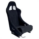 Sport seat 'BH' - Black - Non-reclinable back-rest - incl. slides