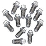 Header Bolts, Hex Head, Stainless Steel, Natural, 3/8 in.-16, 0.750 in. U.H.L., Set of 12