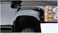 Fender Flares, Pocket Style, Front, Rear, Black, Dura-Flex Thermo, 8 ft./6.5 ft. Beds, Chevy, Pickup, Set of 4