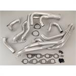 headers, 2" pipe, 3,5" collector, Silver 