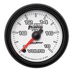 Voltmeter, 52.4mm, 8-18 V, electric