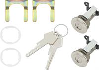 låscylindrar med nycklar